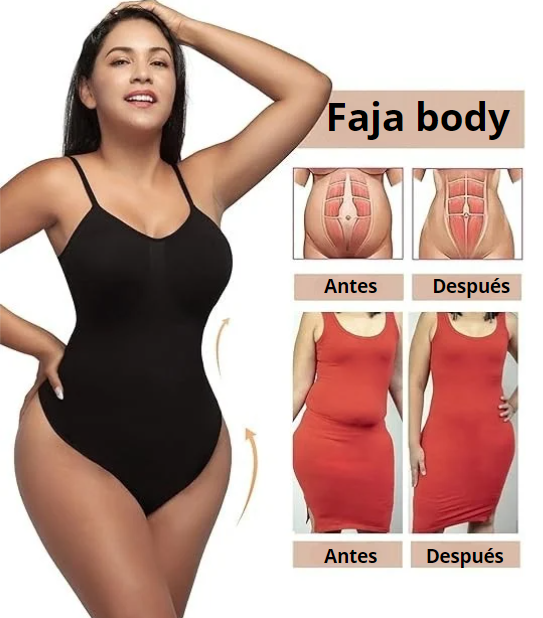 Faja Body Moldeadora: ¡Mejora tu figura en segundos!✨